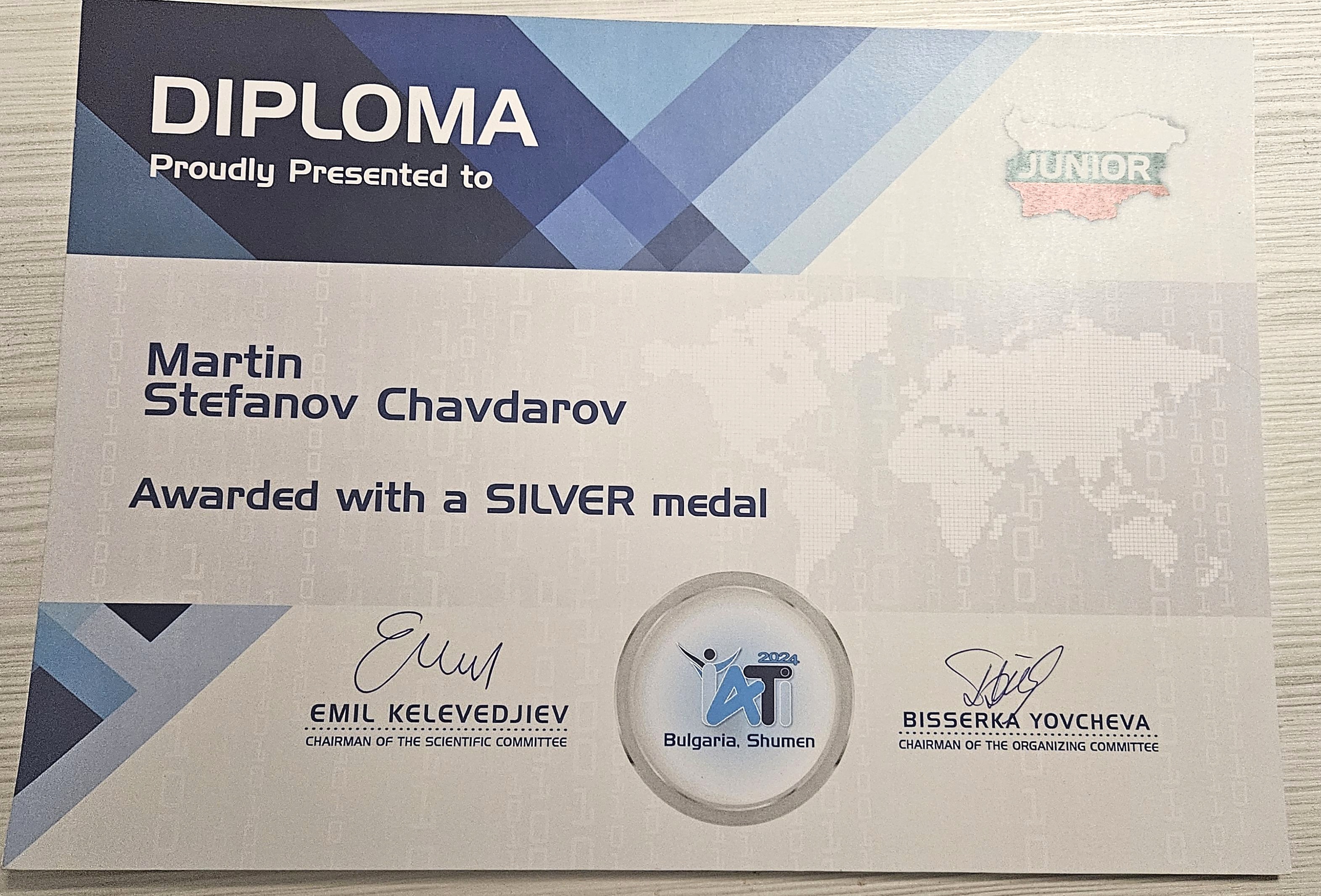 Certificate thumbnail