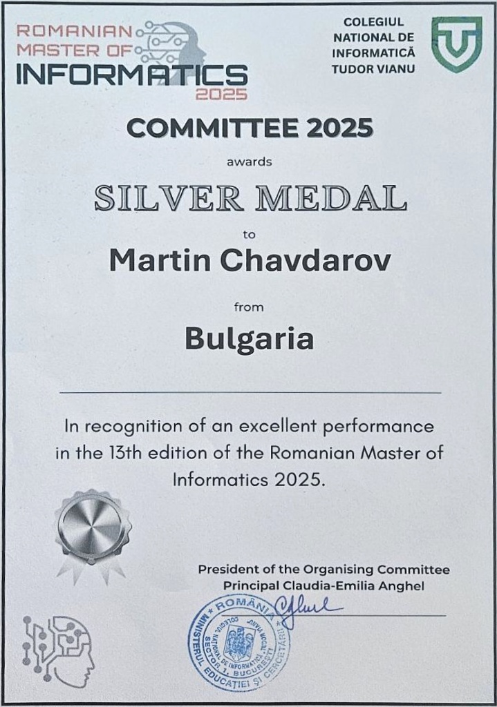 Certificate thumbnail